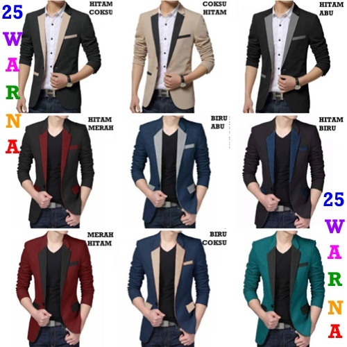 LT -Jas Cowok Blazer