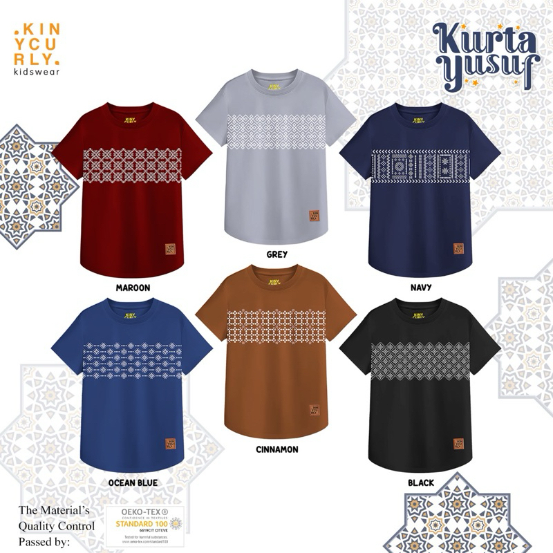 kurta yusuf / kaos anak laki-laki / kurta anak / kurta yusuf kinycurly