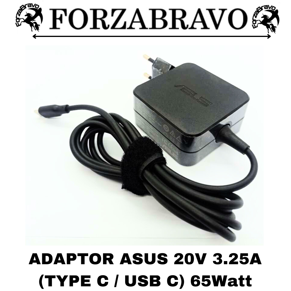 Ac Charger Adaptor Casan Laptop Asus Zenbook 14 OLED UX3405MA 65W TYPE C
