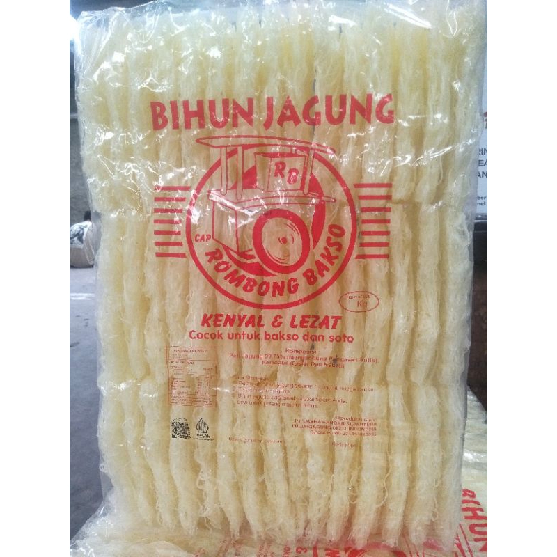 

Bihun Jagung Bihun Bakso Bihun Soto Bihun Cap Rombong Bakso isi 1,7 kg