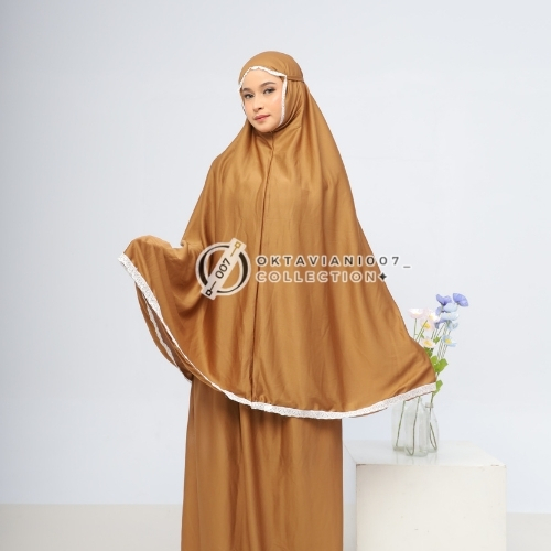 Mukena Dewasa Fashion Muslimah // Mukena Travelling Basic Polos//