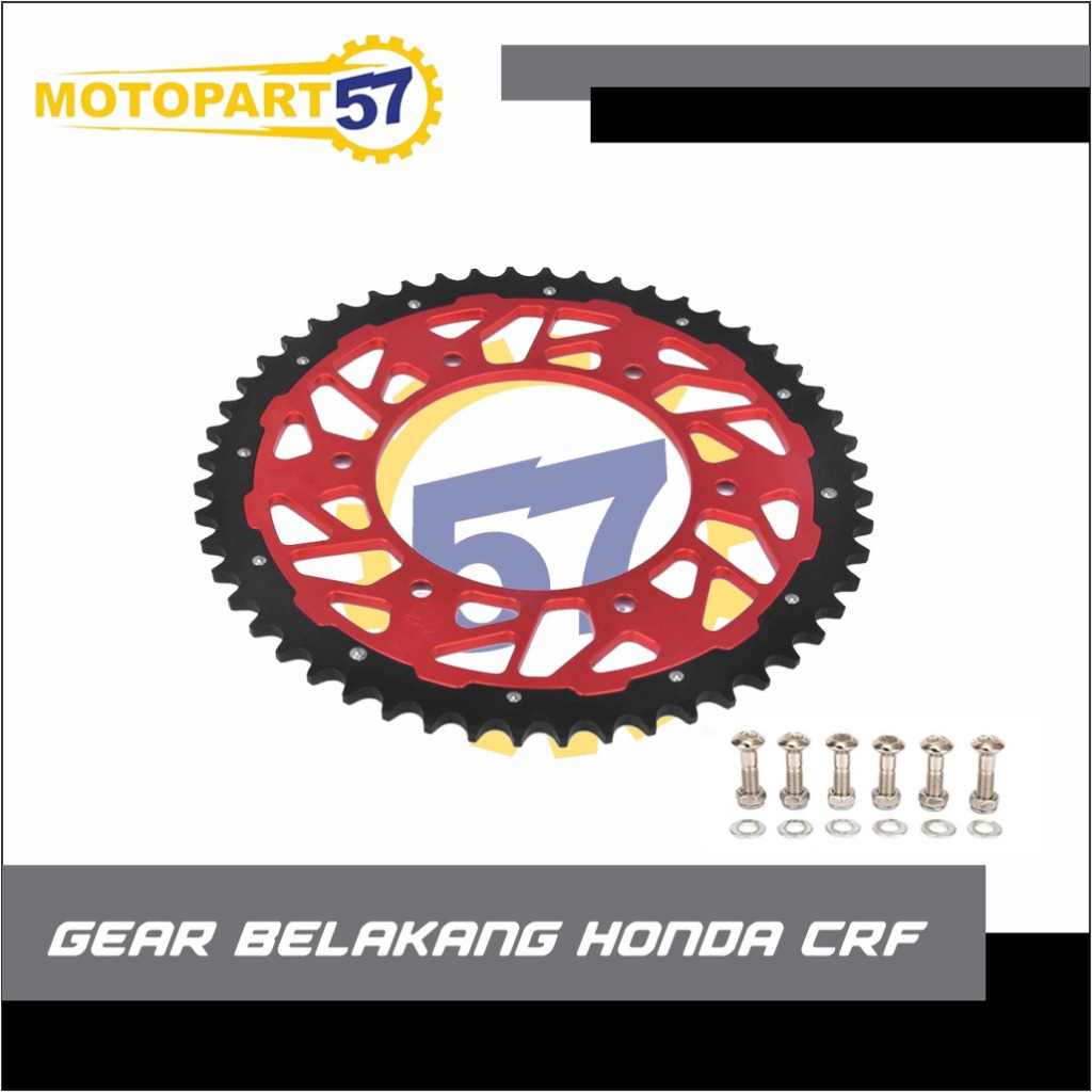 Gear Sproket Honda CRF 520 fit CRF 150L 250 450 Import Merk JFG Racing