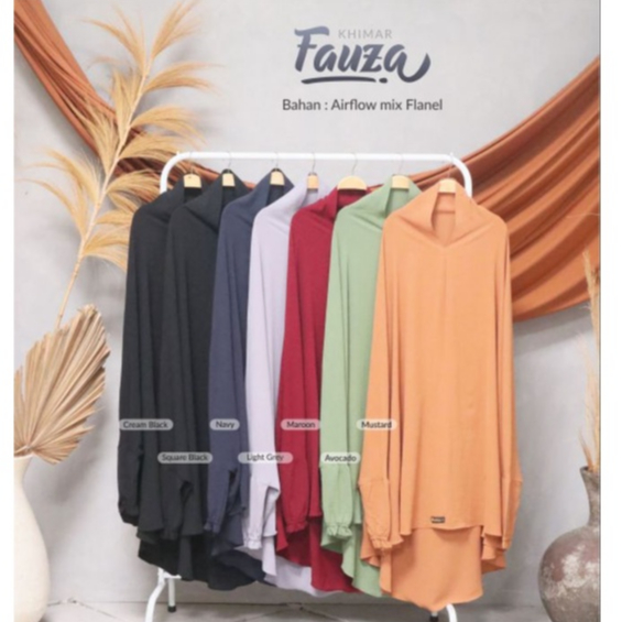 FAUZA KHIMAR BY LIBASUNA / HANDY KHIMAR / KHIMAR LENGAN / LIBASUNA ORI / MOSLEM LIBASUNA