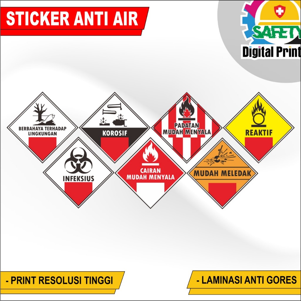 

STIKER RAMBU PERINGATAN, STIKER WARNING, DAN STIKER SAFETY SIGN K3