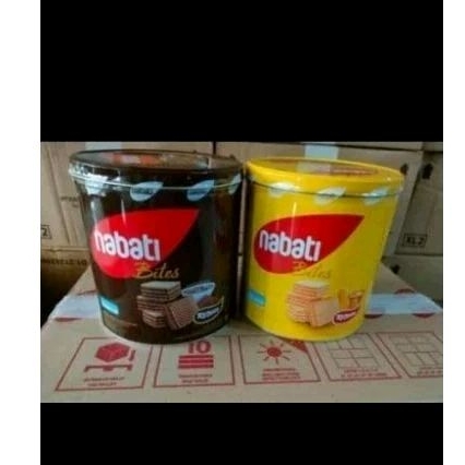 

Nabati Kaleng Wafer Keju Atau Cokelat