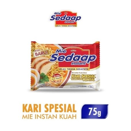 

SEDAAP MIE INSTAN KARI KENTAL SPESIAL 75 GR