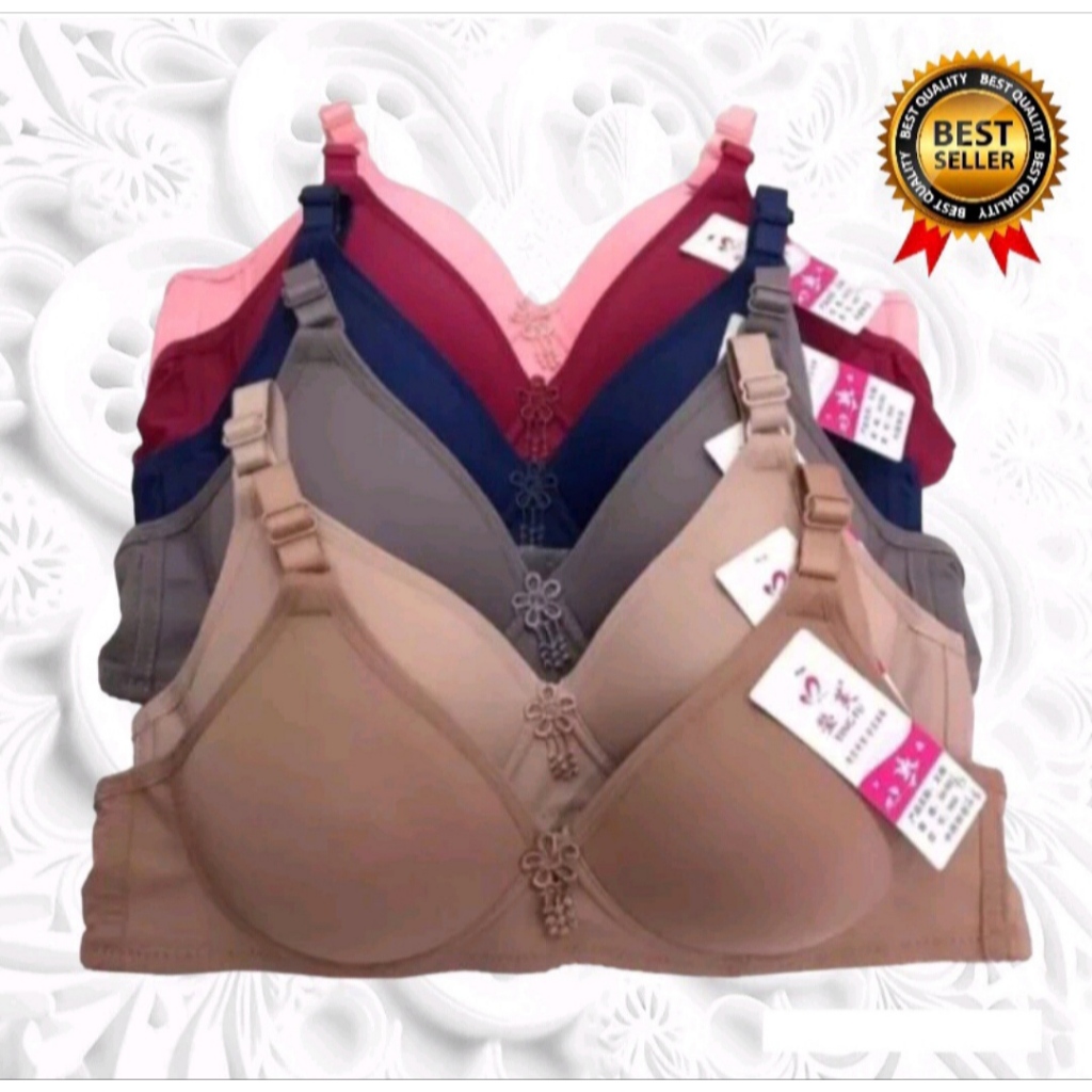 bra sport wanita tanpa kawat kutang pakaian dalam wanita