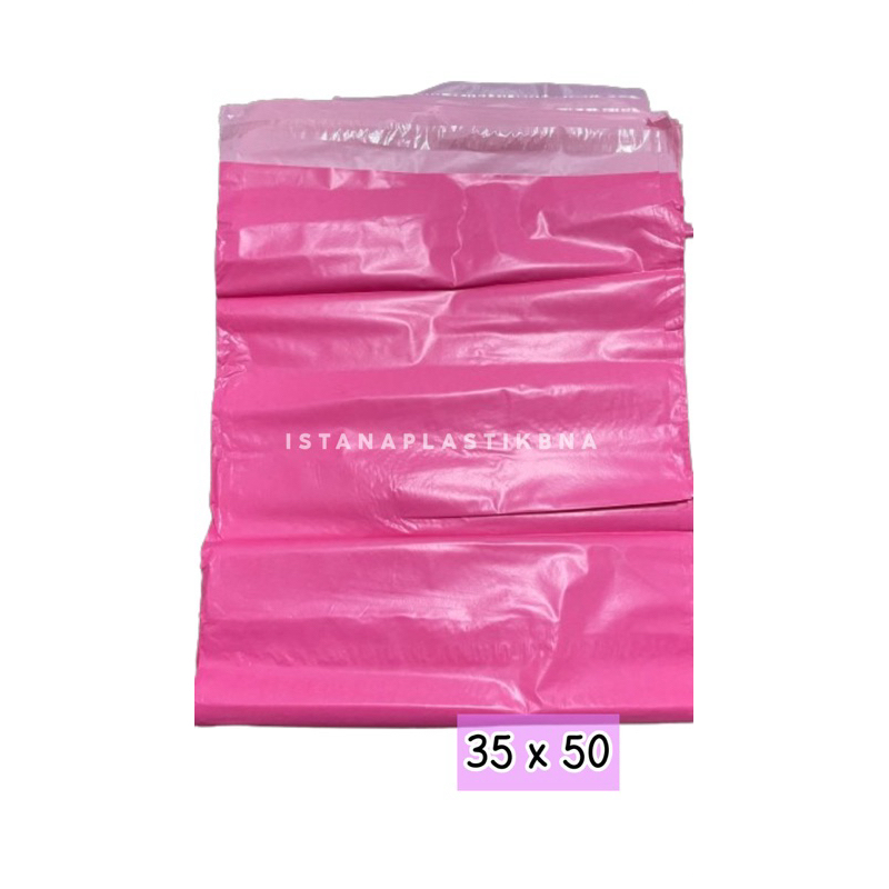 

(25pcs)Polymailer Packing Seprei 35x50 PINK