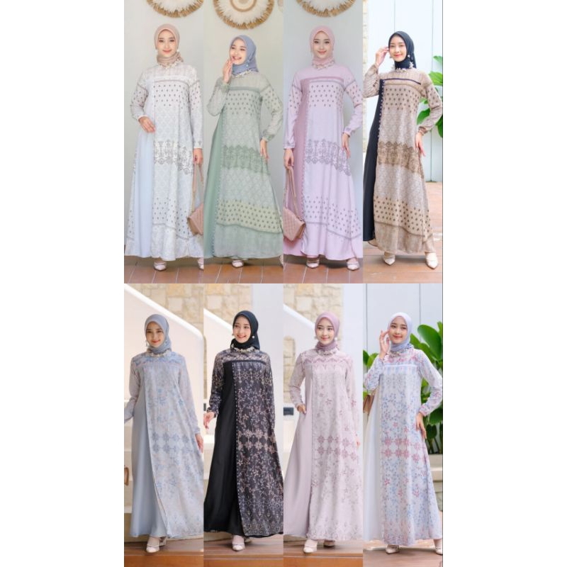 Aurora Dress & Kemeja by BBCCollections