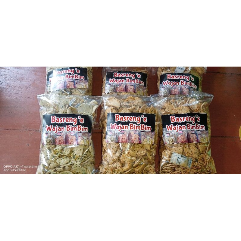

Basreng daun jeruk pedas terlaris 250gr