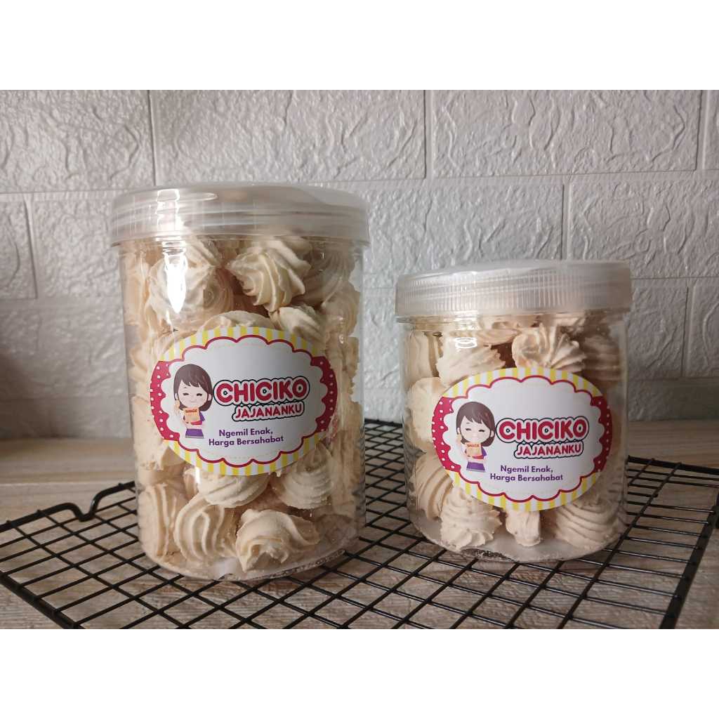 

Kue Sagu Susu Keju Kue Kering Lebaran Enak Toples Jar 600ml dan 800ml