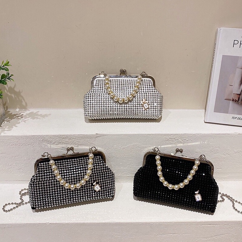 MALL Tas Pouch Pesta Wanita Fashion  Tas Pesta Wanita  Tas Clutch Pesta  Tas FUJI BLINK grosir