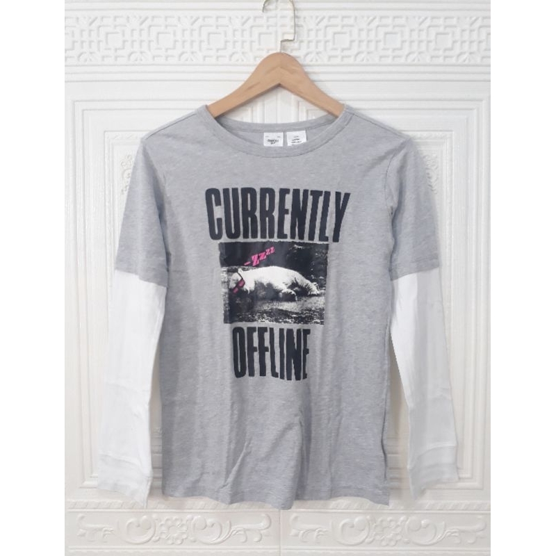 Oshkosh B'Gosh Tshirt / Kaos Oshkosh B'Gosh / Kaos Anak / Baju Anak / Kaos Abu Abu / Oshkosh B'Gosh 