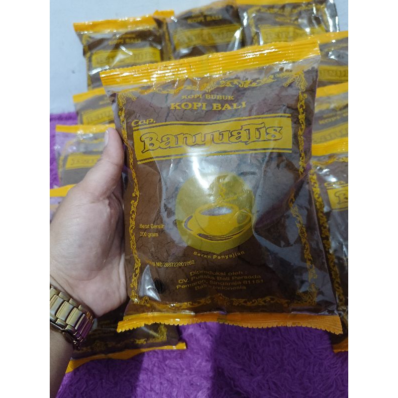 

KOPI BUBUK BANYUATIS BALI 200 GRAM