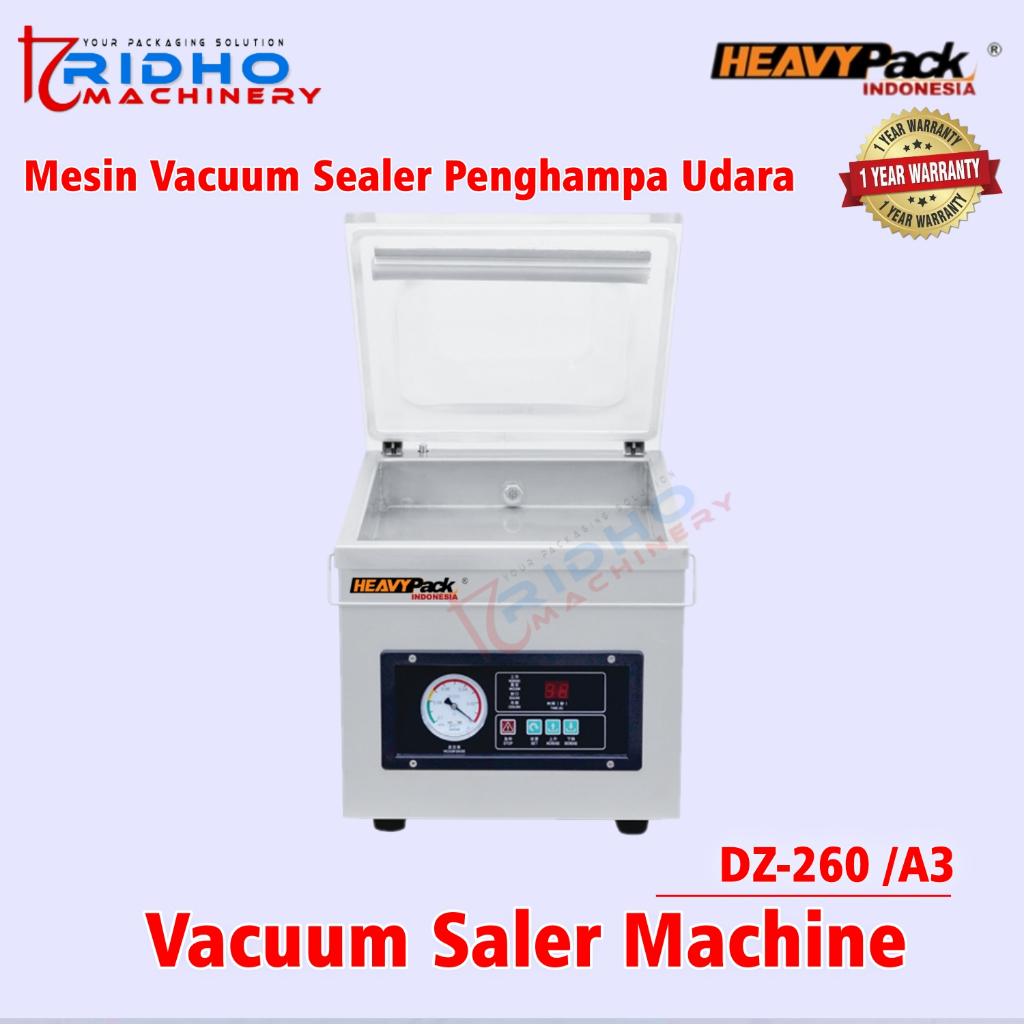 DZ-260 Heavypack Vacuum Sealer Mesin Vakum kemasan Otomatis