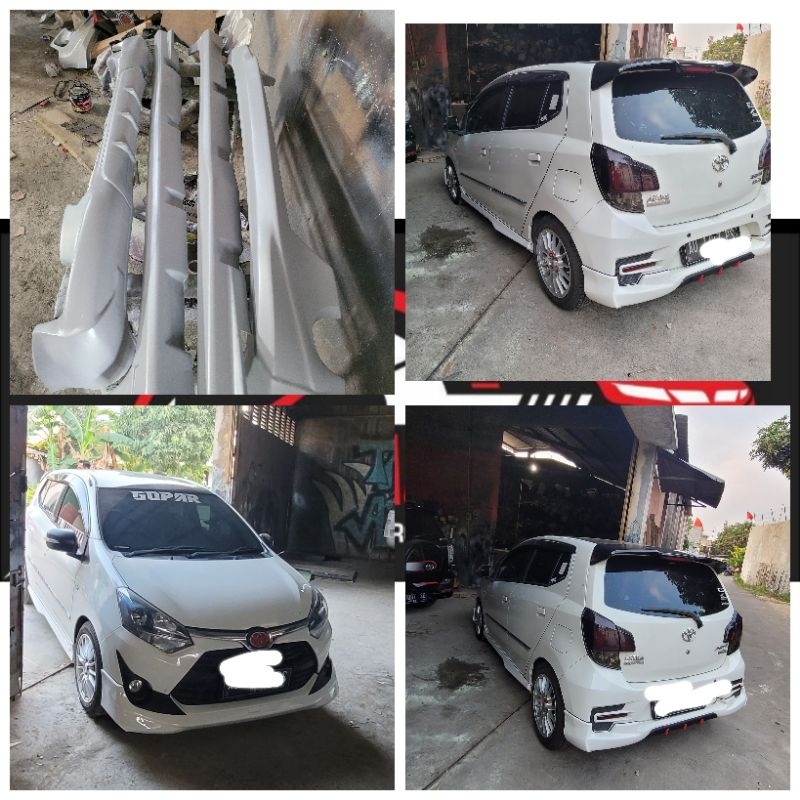 bodykit all new agya TRD 2018-2020