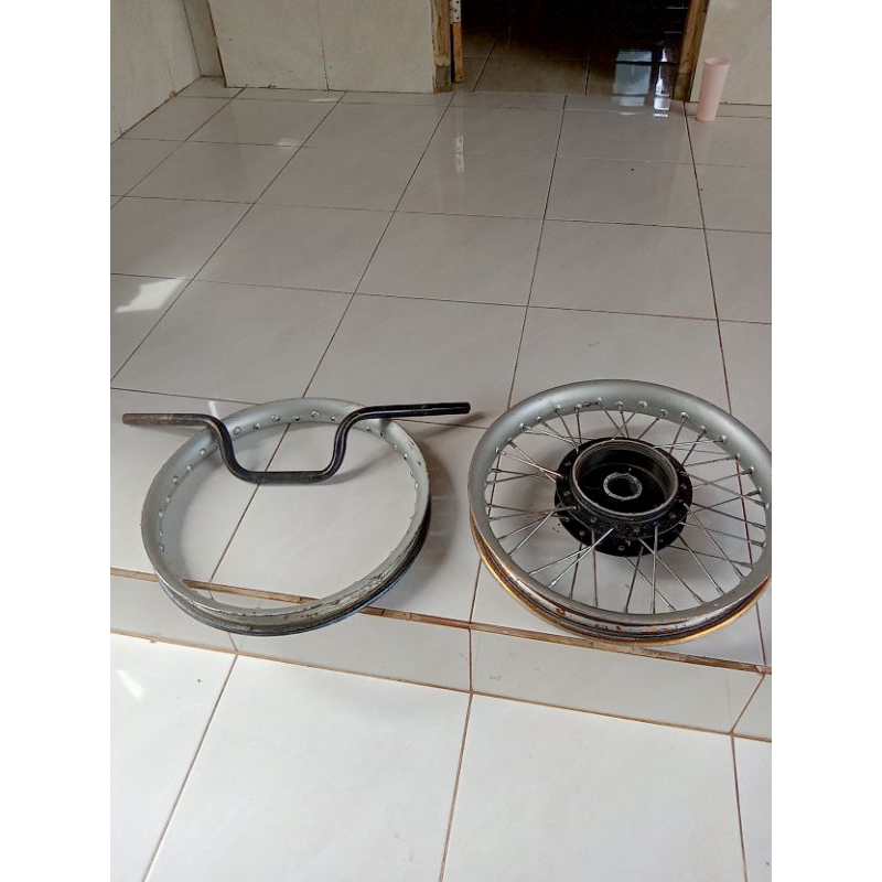 PAKET LENGKAP VELG JARI JARI DEPAN BELAKANG Honda GL