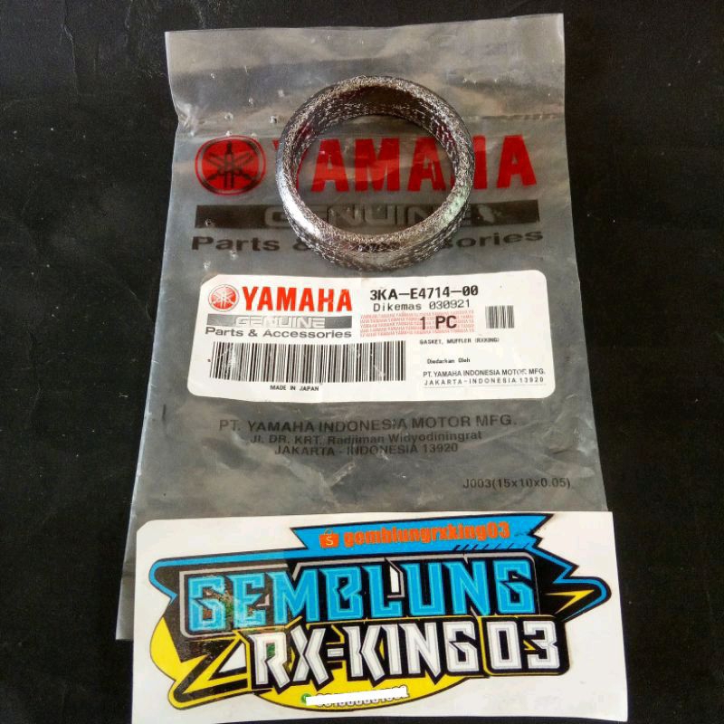 Packing Asbes Knalpot Bawah RXK RXKING RX KING ORIGINAL YAMAHA