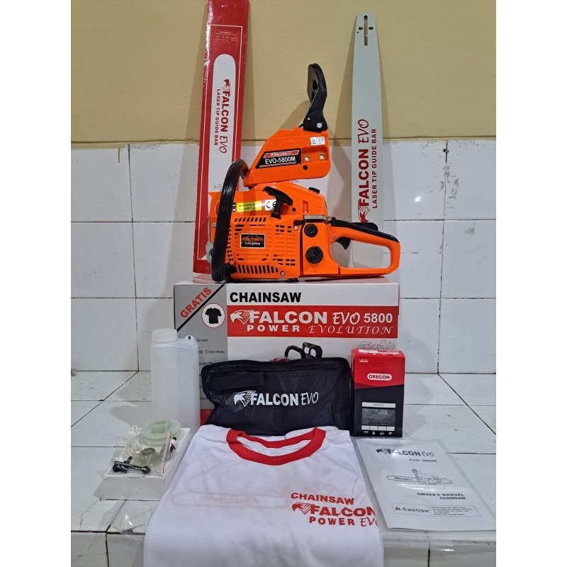 CHAINSAW FALCON 5800 EVO BAR 22 INCHI