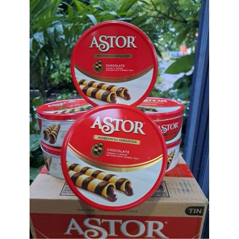 Astor Kaleng Bulat | Astor Coklat Kaleng