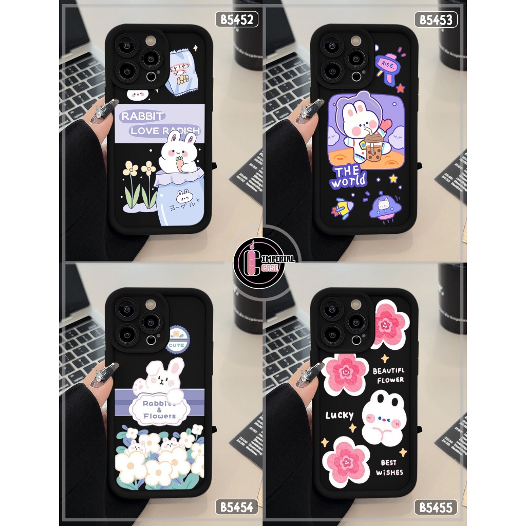 B5452 SOFTCASE SILIKON CASE CASING MATTE ROSE - CASING HP FOR OPPO VIVO SAMSUNG XIAOMI REALME INFINI