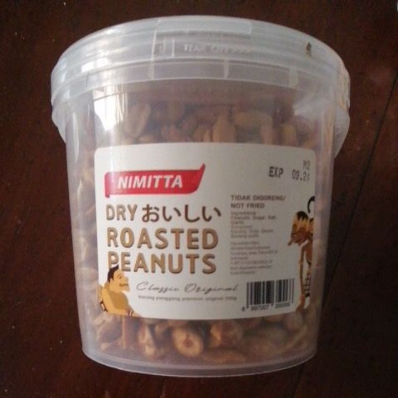 

nimitta dry roasted peanuts 500gr