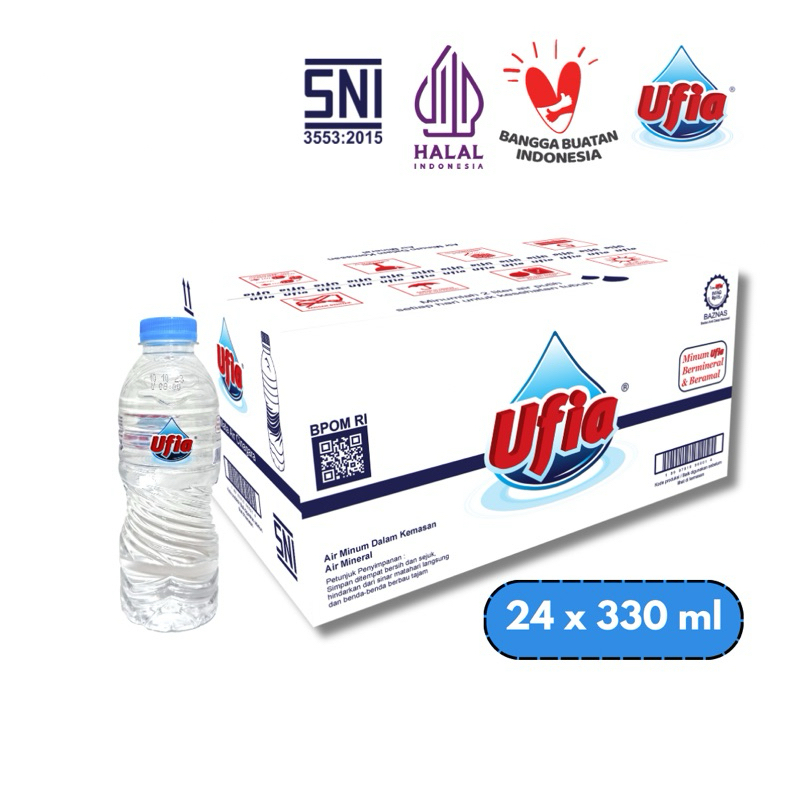 

Ufia Air Mineral 330 ml x 24 (karton)