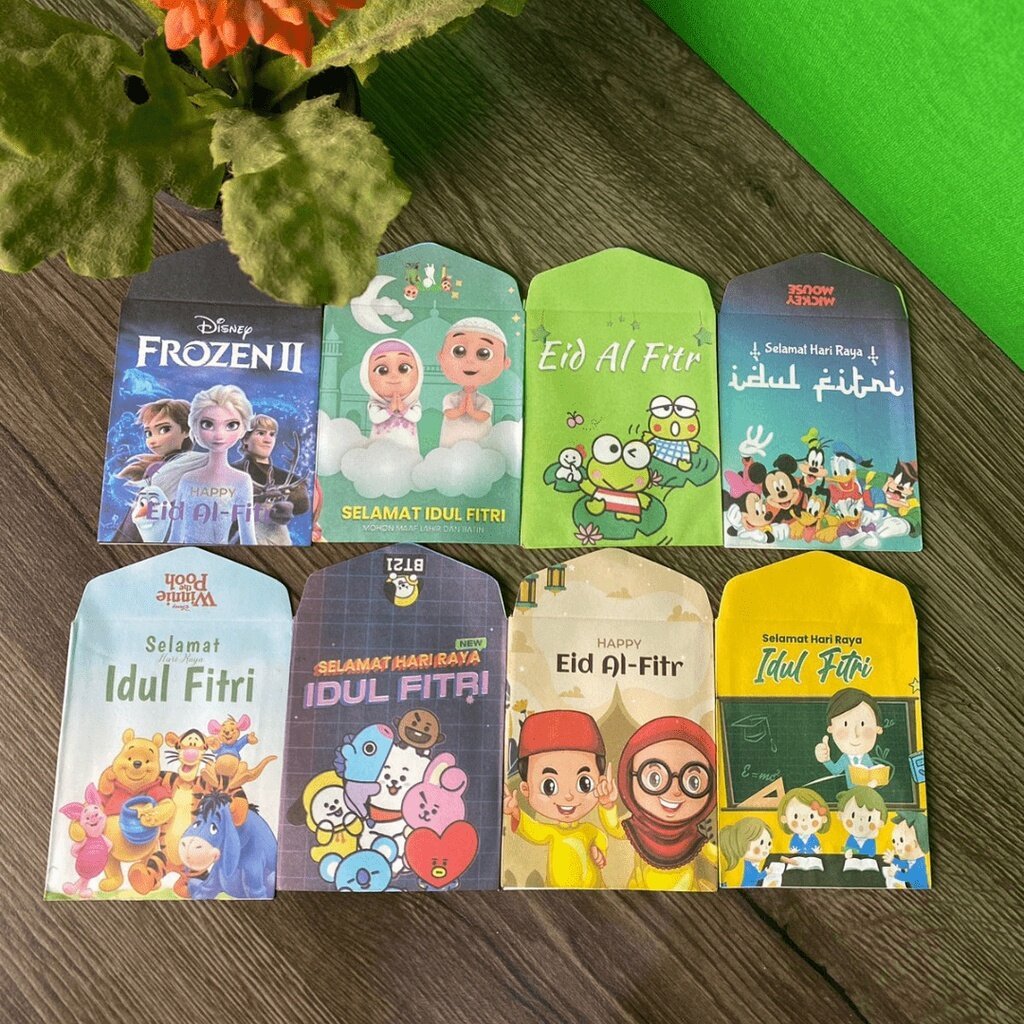 

Amplop Lebaran Murah Karakter - Angpau Lebaran Motif Cantik