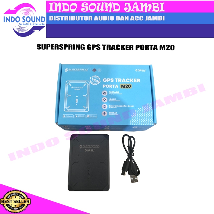 GPS TRACKER SUPERSPRING M20 PORTABLE