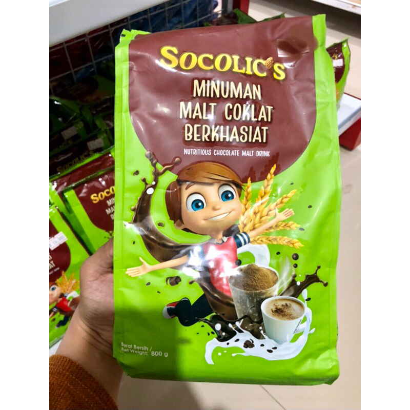 

Socolics 800gr malaysia minuman coklat