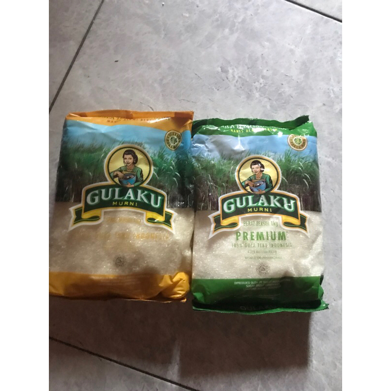 

GULA PASIR GULAKU kemasan 1kg