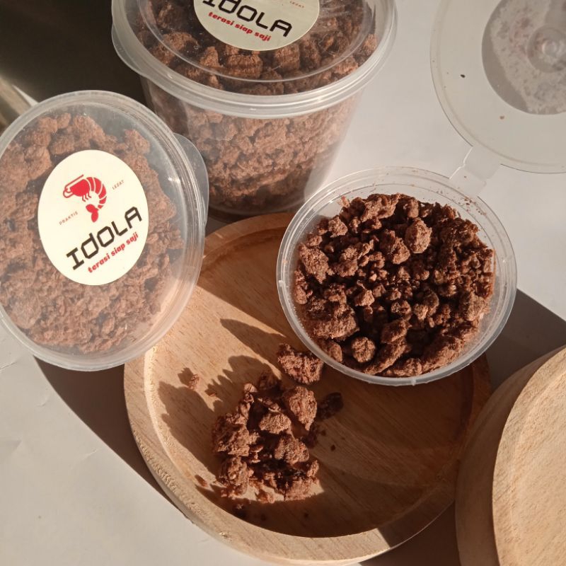 

TERASI SIAP SAJI 75ml / ± 40gr (Sedang)