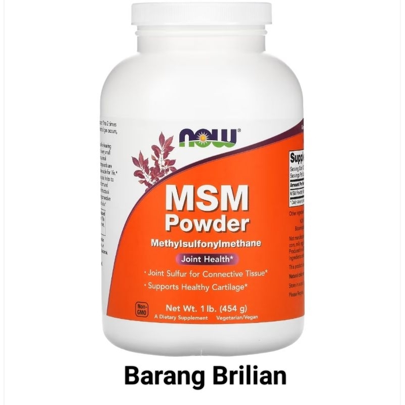 Now MSM Powder 454 Gram
