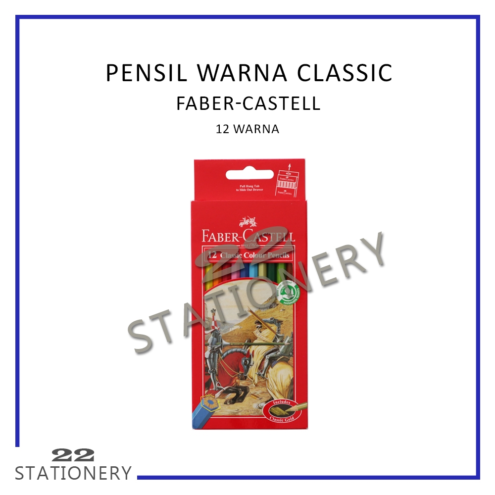 

Faber Castell Classic Color Pencils / Pensil Warna