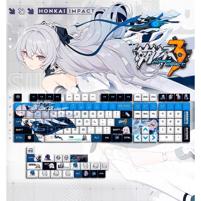 KEYCAPS KEYBOARD ANIME/GAME