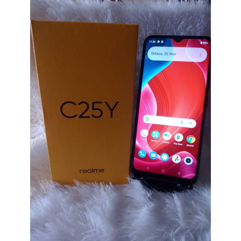 JUAL HP SECOND REALME C25Y RAM 4/64