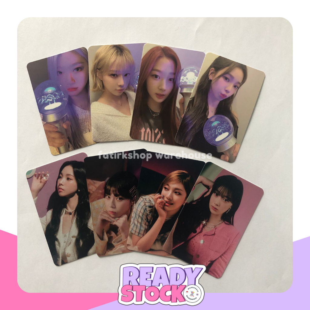 AESPA Photocard Official Merchandise SG22 Lighstick POB