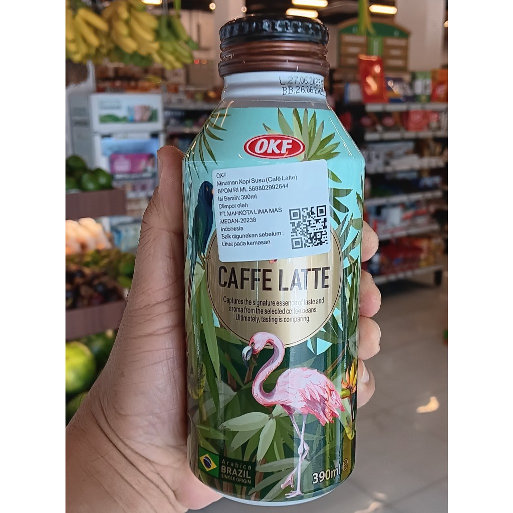 

OKF PREMIUM COFFEE CAFE LATTE 390ML ORI KOREA