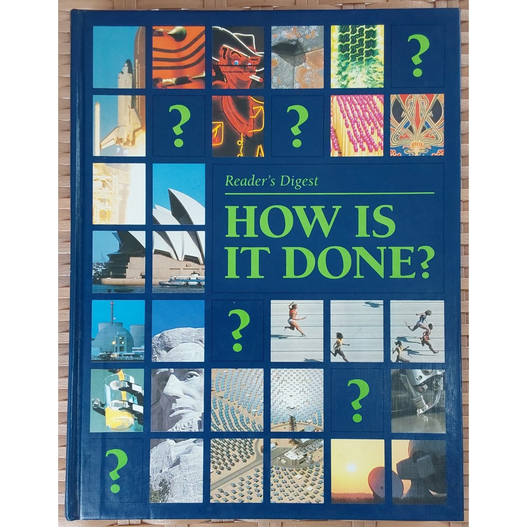 V. LARGE HARDBACK - Reader's Digest How Is It Done? 1990, (English/buku bahasa inggris)