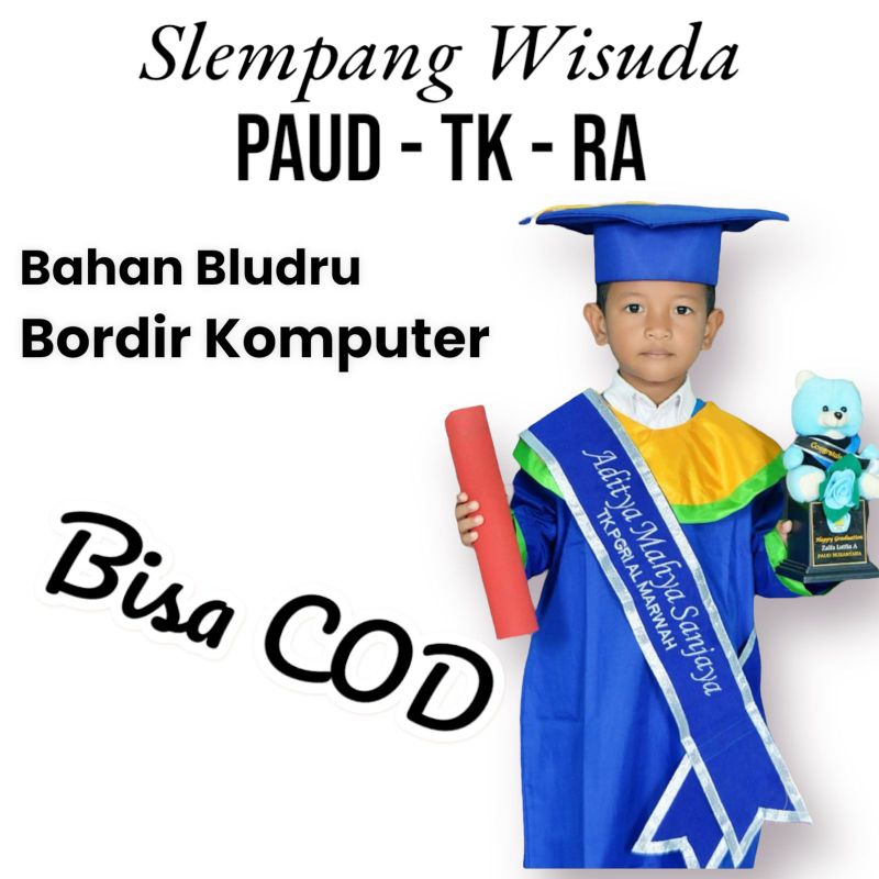 SELEMPANG WISUDA ANAK/TK/SD TERMURAH