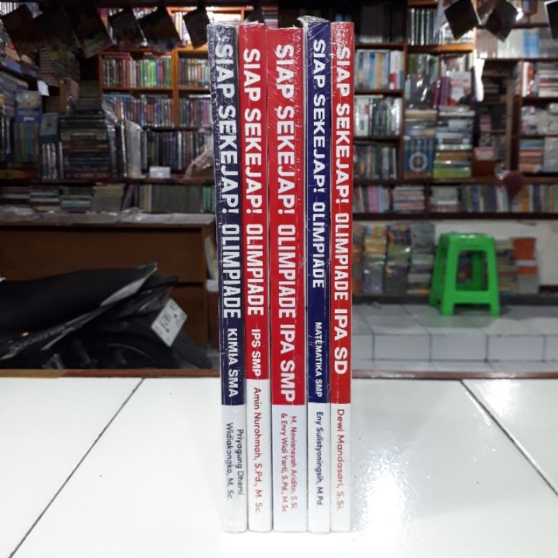 Pustaka Widyatama Buku Siap Sekejap Olimpiade IPA IPS Matematika Kimia SD SMP SMA : Rahasia Juara OS
