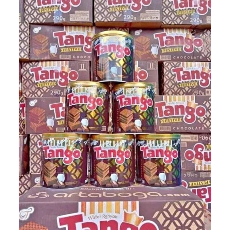 TANGO WAFER KEMASAN KALENG.. HARGA GROSIR..!!