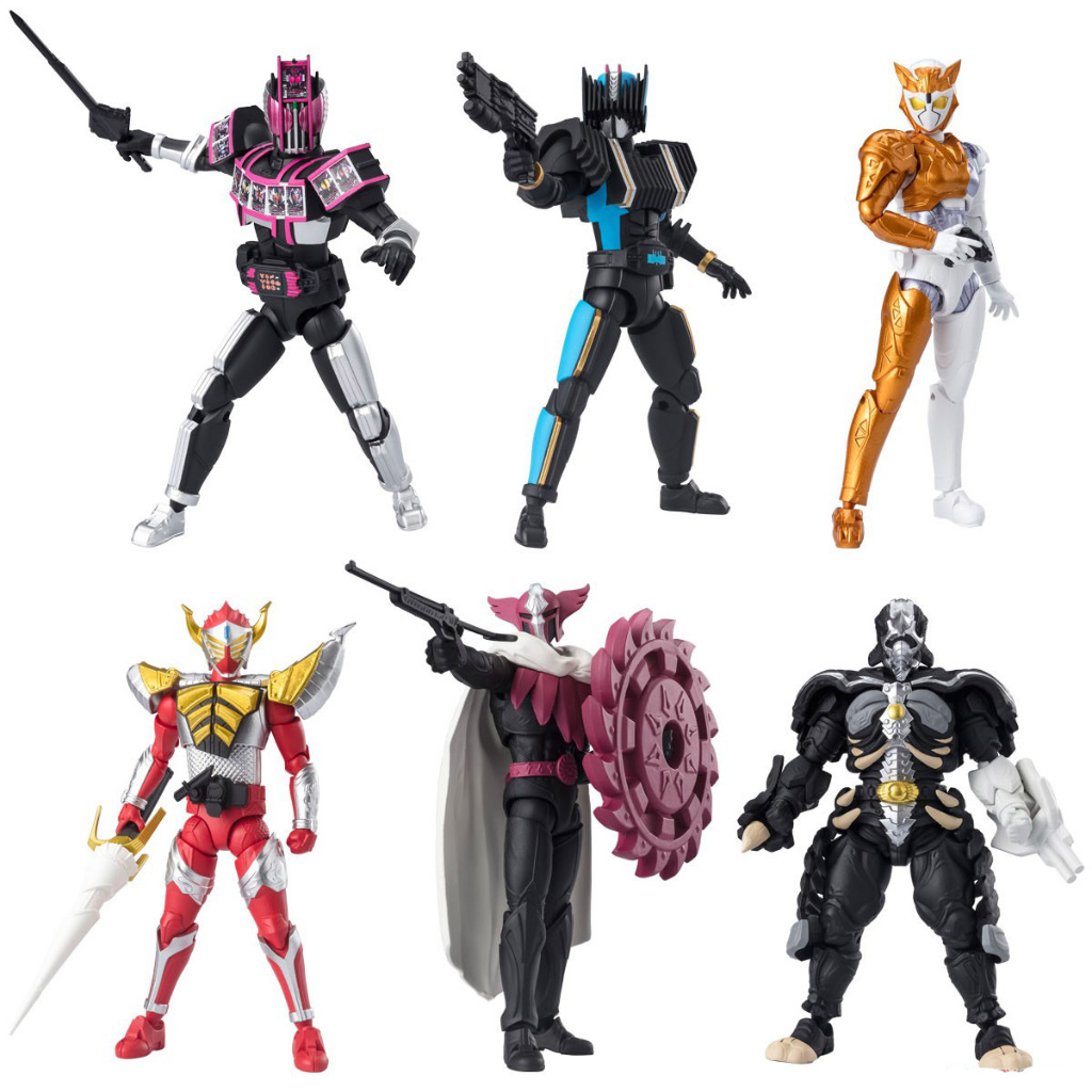 SHODO-XX Kamen Rider 7 Complete Decade Baron Diend Valkyrie Apollo Geist  Gamel complete