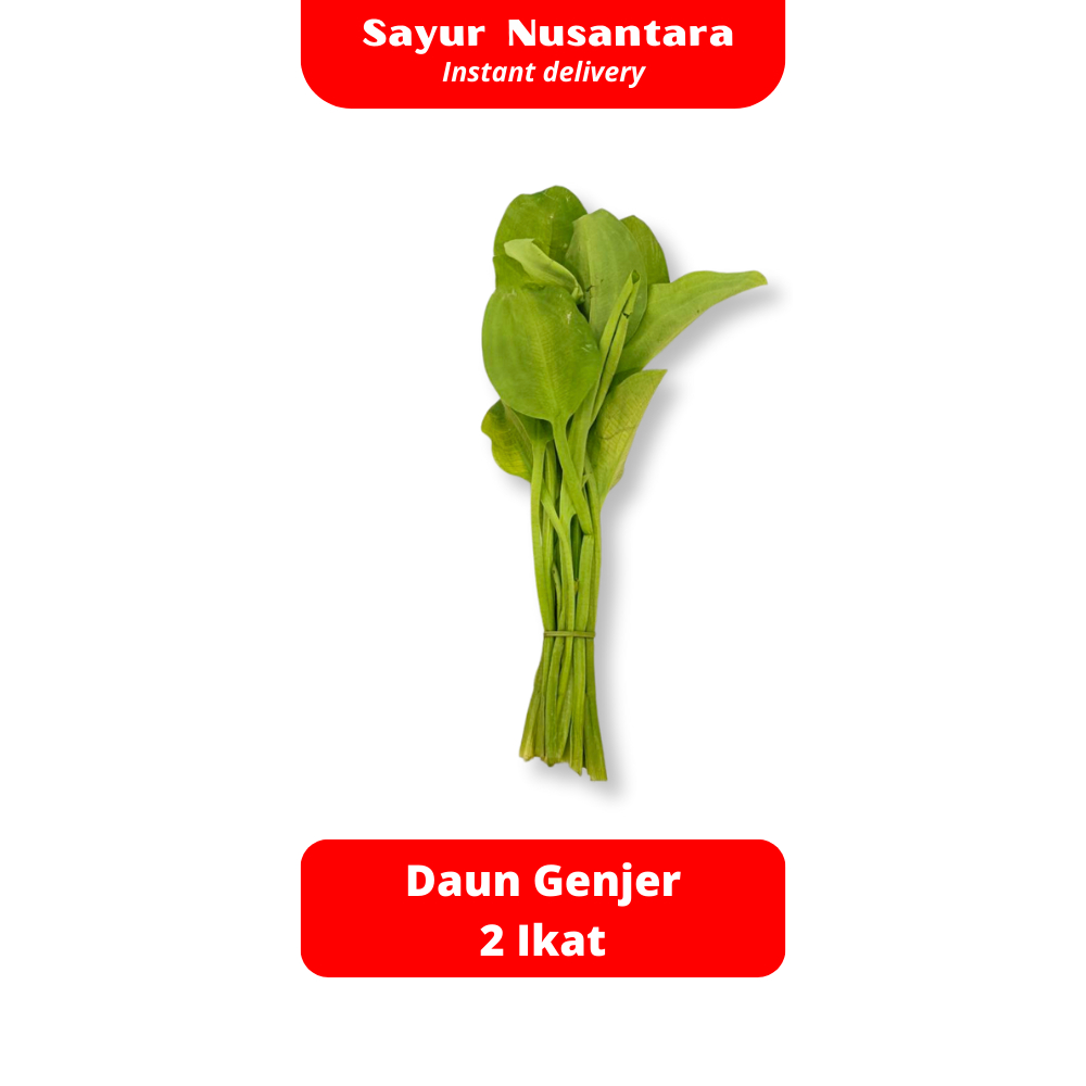 

Daun Genjer 2 Ikat - Sayur Nusantara