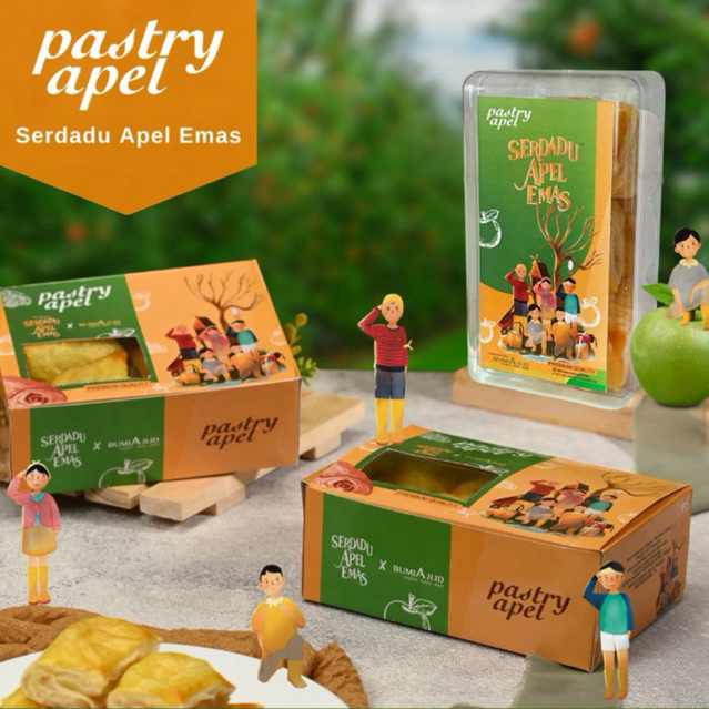 

Pastry Apel Serdadu Apel Emas