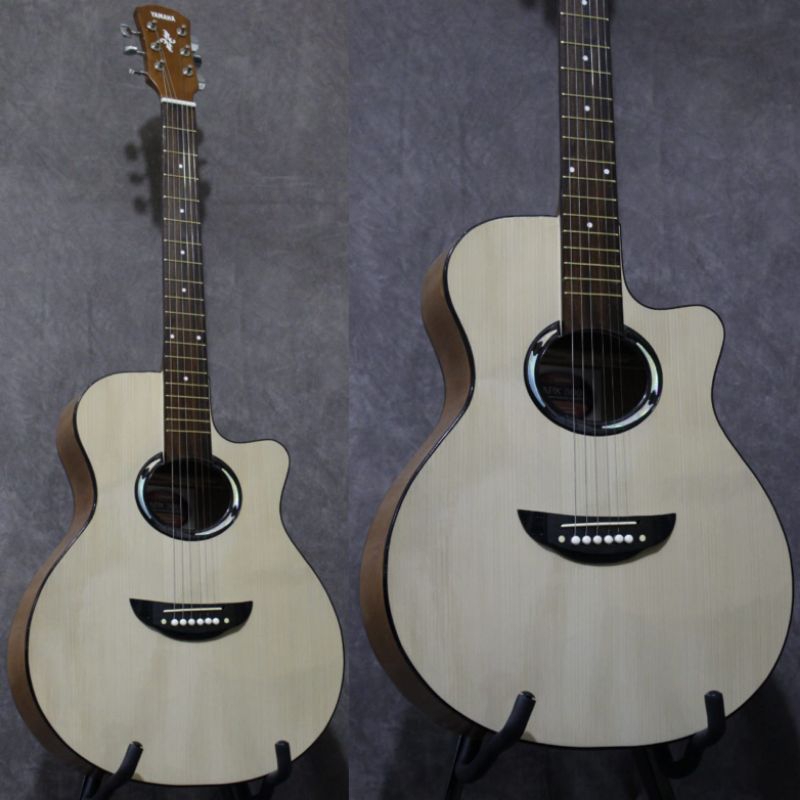 gitar akustik tanam besi