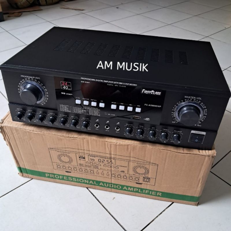 AMPLI MIXER FIRSTCLASS FC-A5600DSP ORIGINAL FC A 5600 DSP
