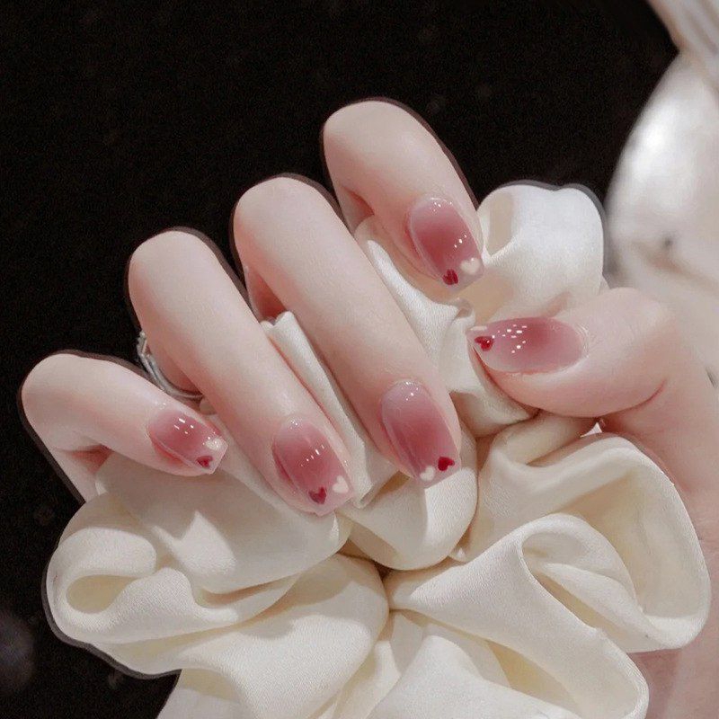 (24pcs) Kuku Palsu Aesthetic/Nail Art/Fake Nail Aesthetic
