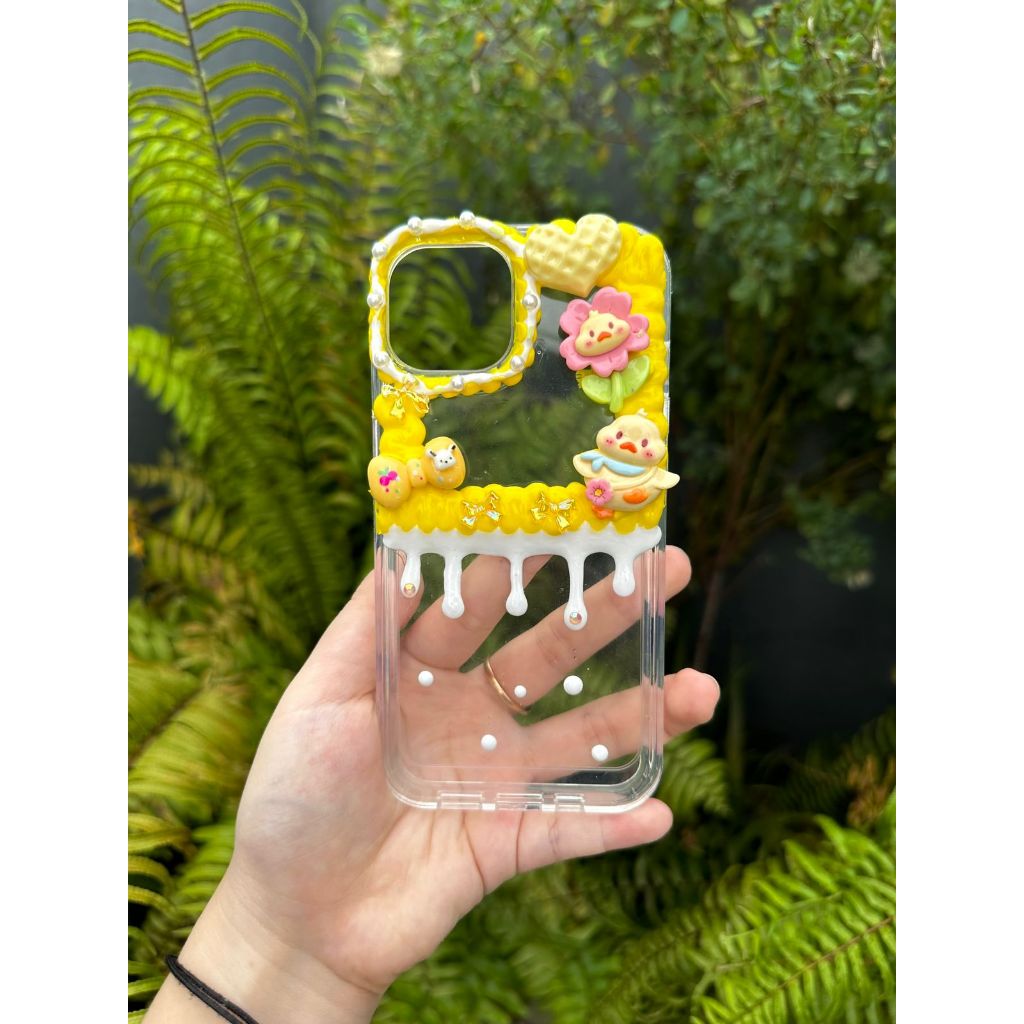 Half Ice Cream Phone Case DIY Cream Deco Resin Clay / Decoden [ PRE-ORDER ]