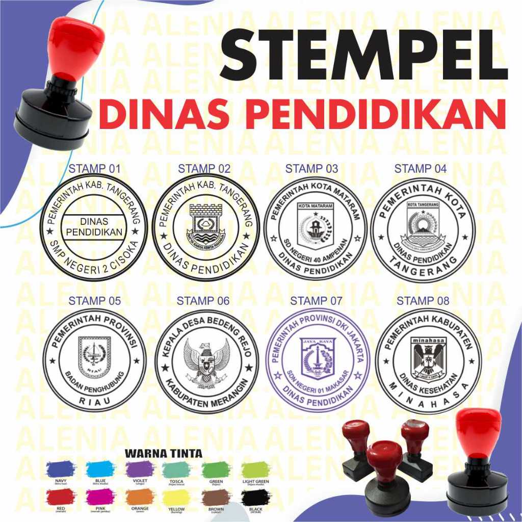 

Stempel Dinas / Stempel Pemerintahan / Stempel Desa / Stempel Pendidikan Bisa Custom